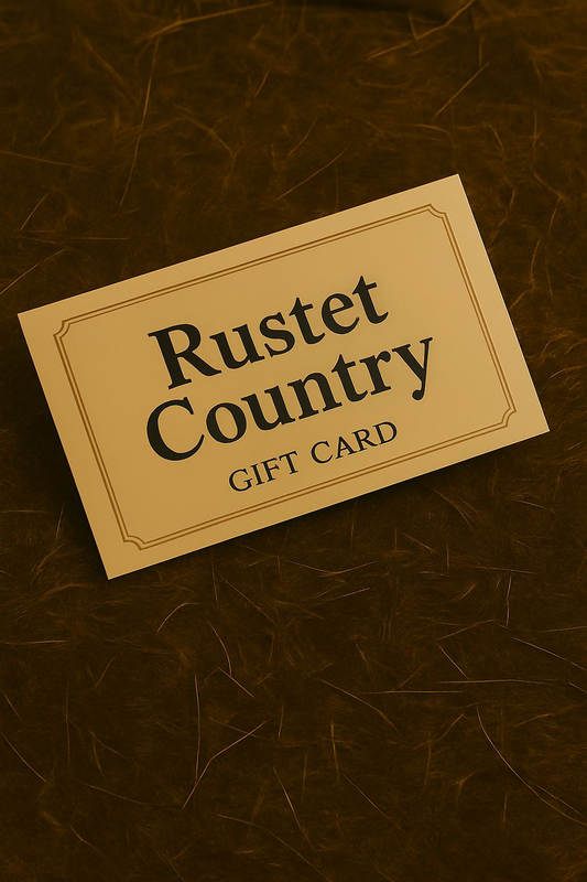 Rustet gift card